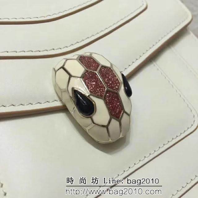 BVLGARI寶格麗 同步專櫃 單層蛇頭包 最新款牛皮鏈條單肩斜挎包 34559 FYD1292